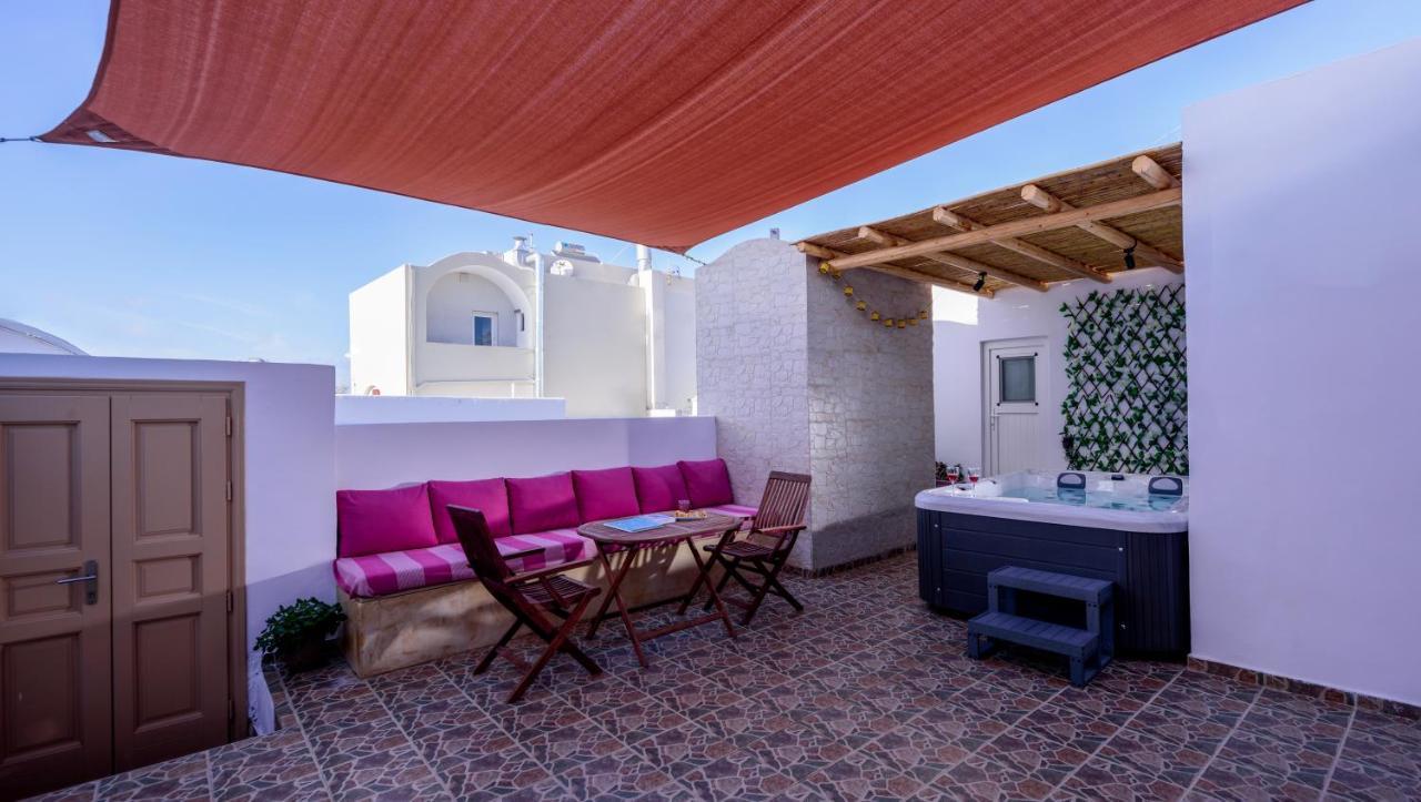 شقة Heart Of Oia - Private House With Jacuzzi المظهر الخارجي الصورة